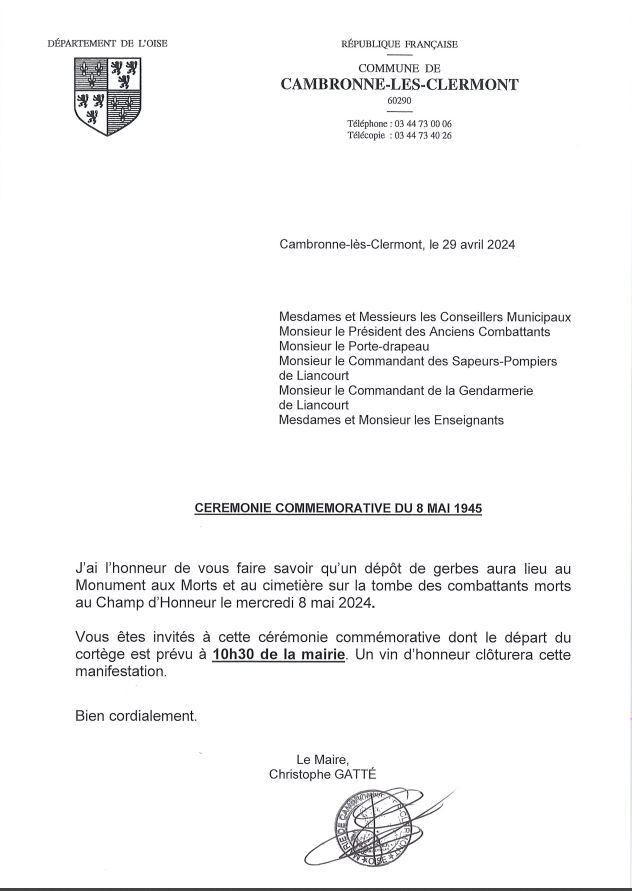 8 mai 2
