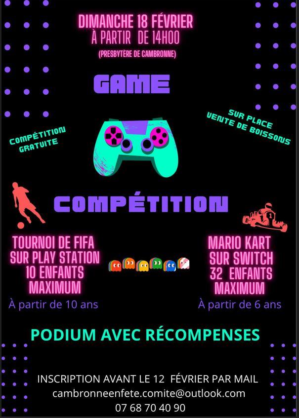 Game competition
