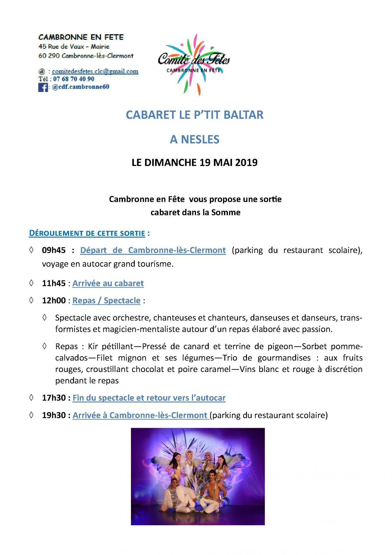 Sortie le p tit baltar 2019